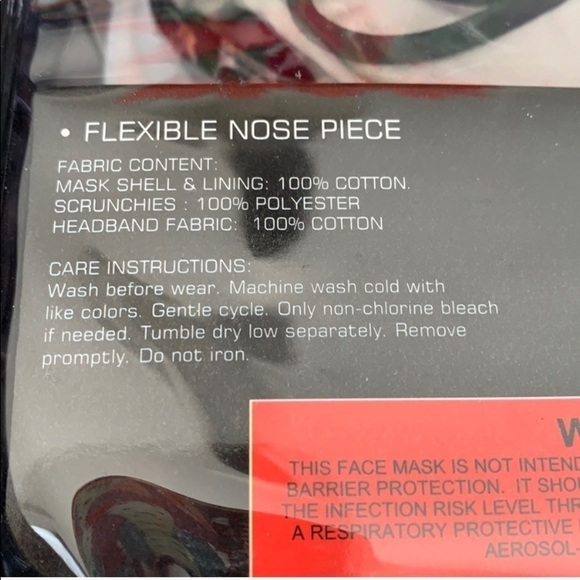 French Connection Face Mask Set - Picture 6 of 9